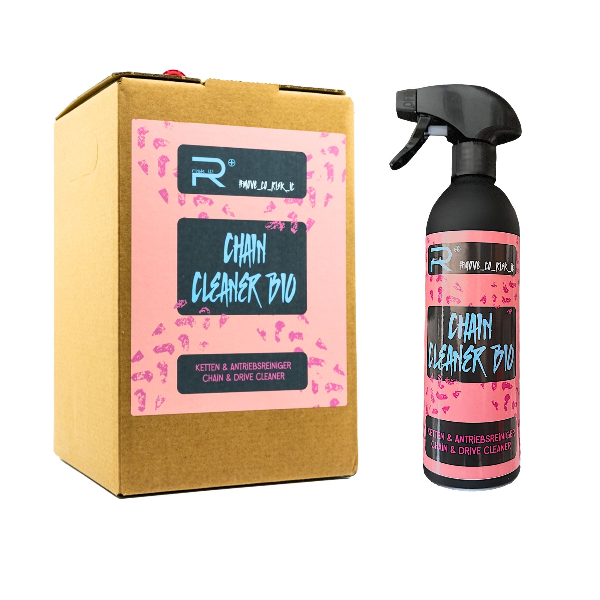 Antriebsreiniger CHAIN CLEANER - BIO BUNDLE 5lt + 500ml - RISK iT! BIKE CARE
