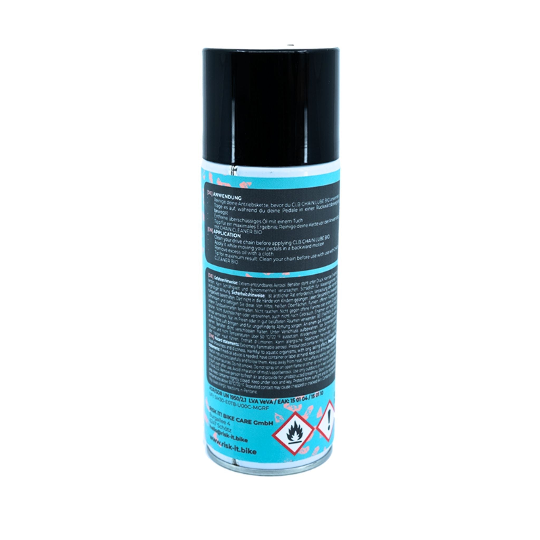 Chain LUBE - BIO SPRAY 400ml - RISK iT! BIKE CARE