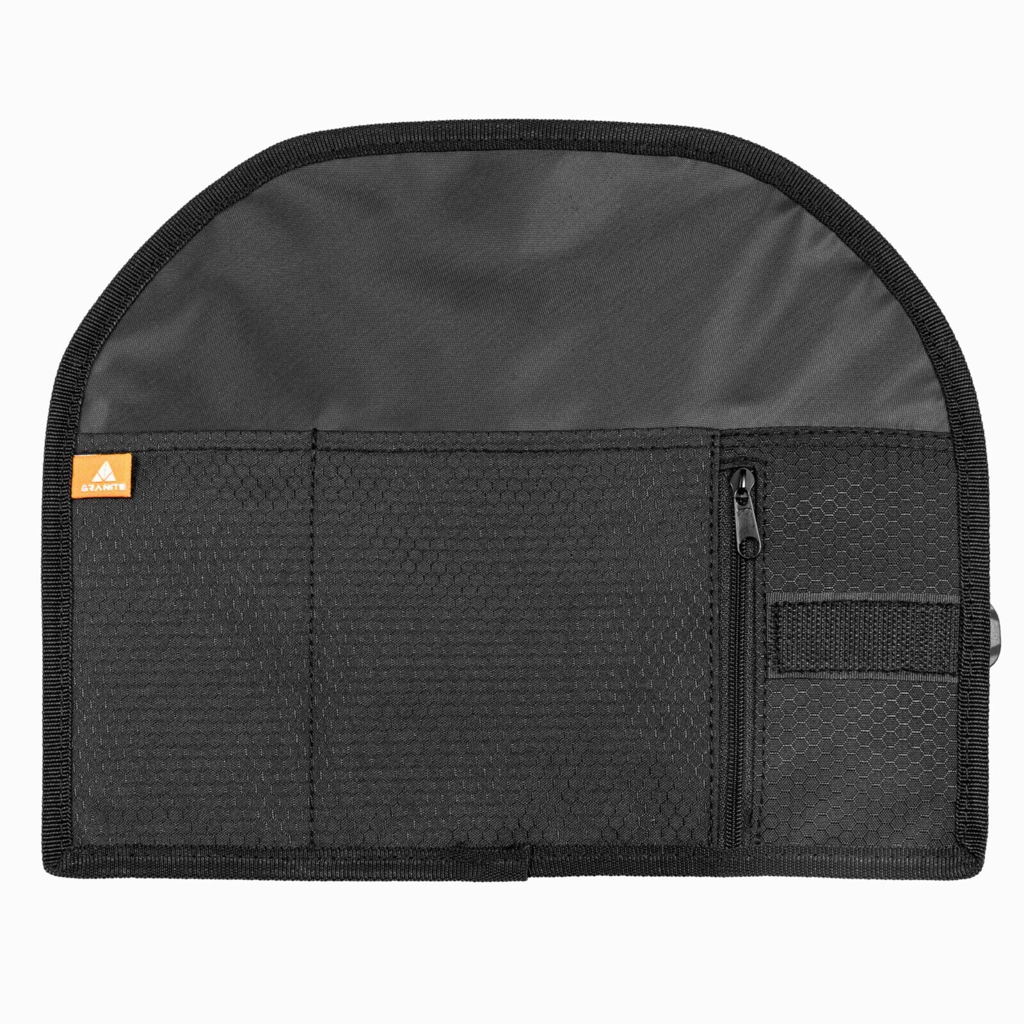 GRANITE design, QUIVER, Satteltasche, Roll - up saddle bag, mit Schnellverschluss - System, schwarz - RISK iT! BIKE CARE