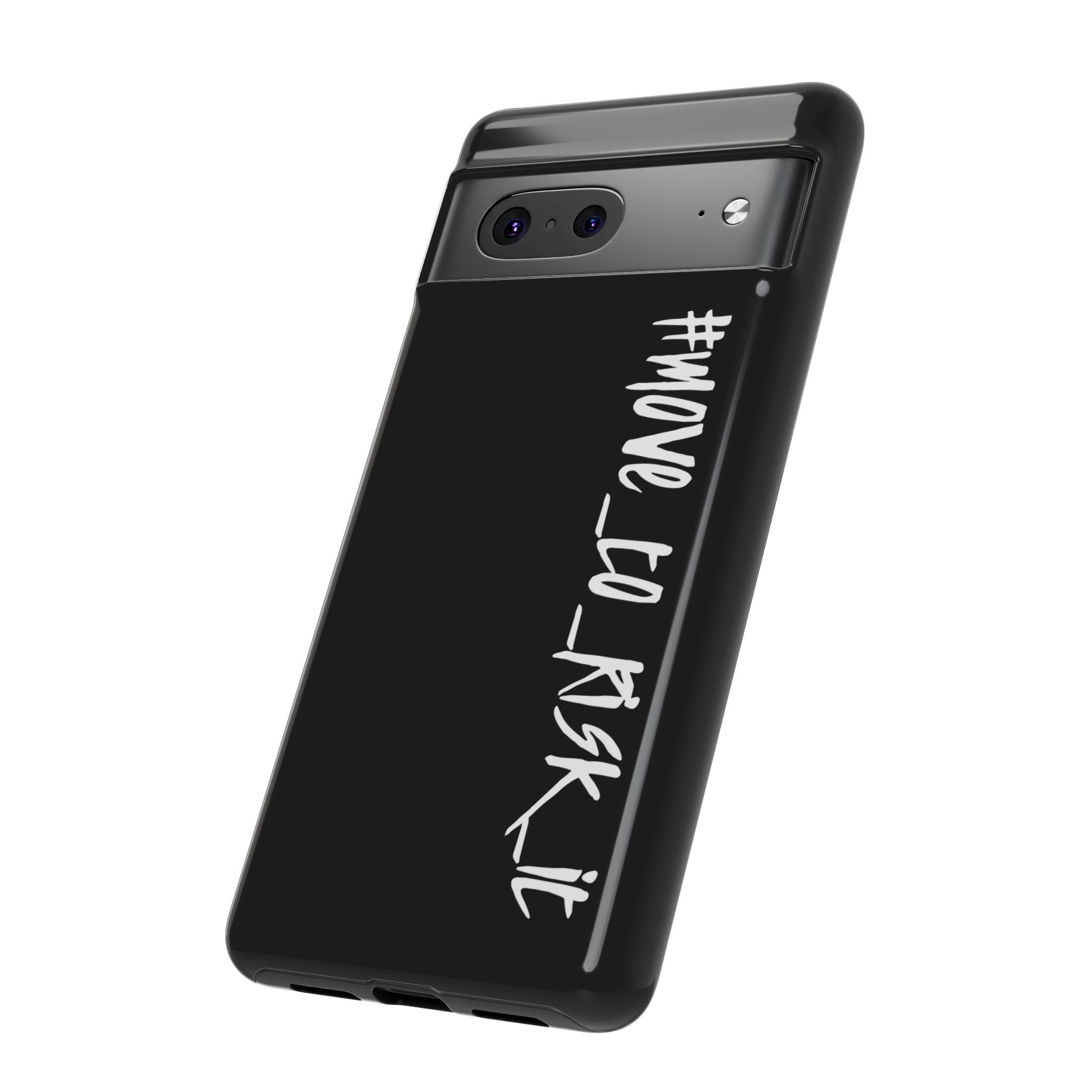 Coque rigide pour téléphone portable noir