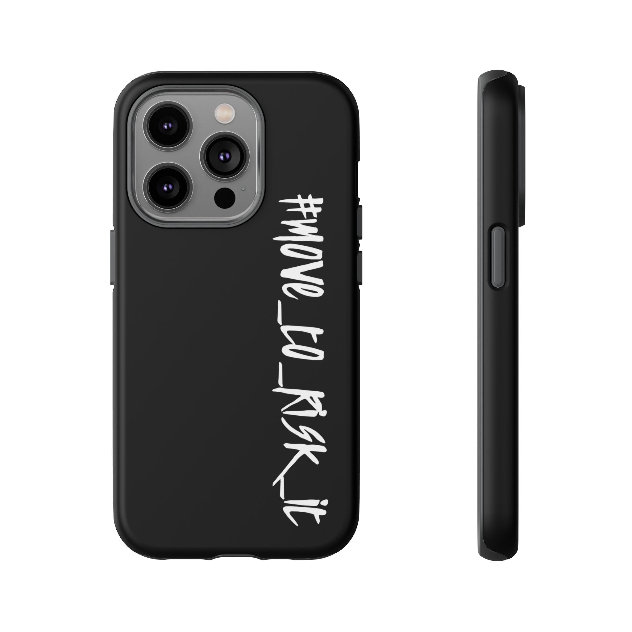 Coque rigide pour téléphone portable noir