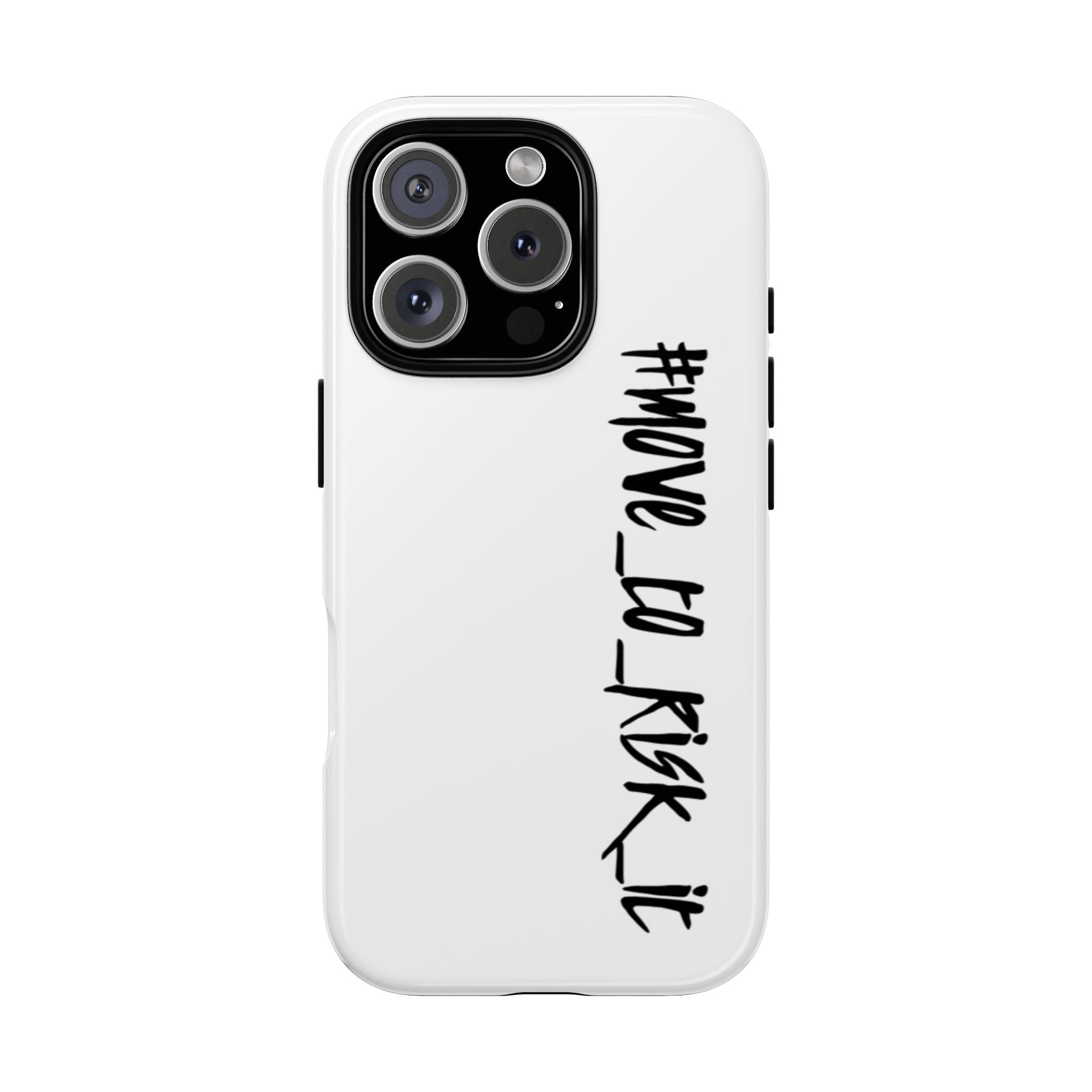 Coque rigide pour téléphone portable blanc