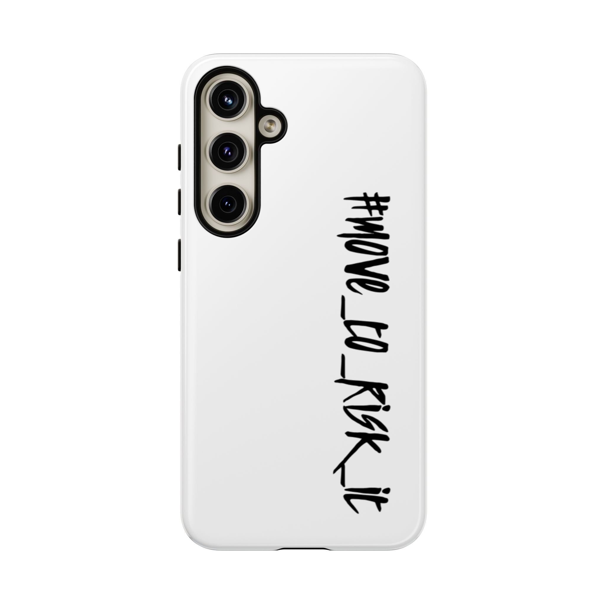 Coque rigide pour téléphone portable blanc