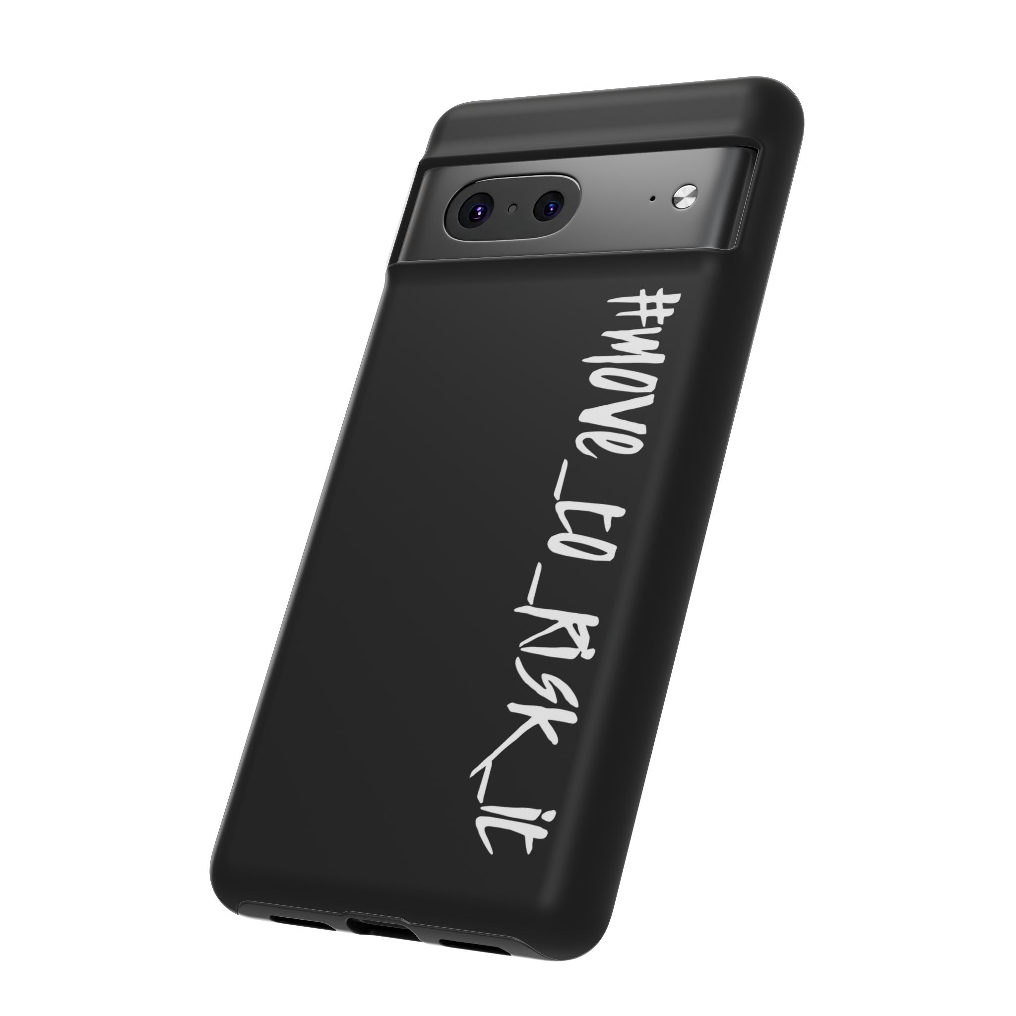 Coque rigide pour téléphone portable noir