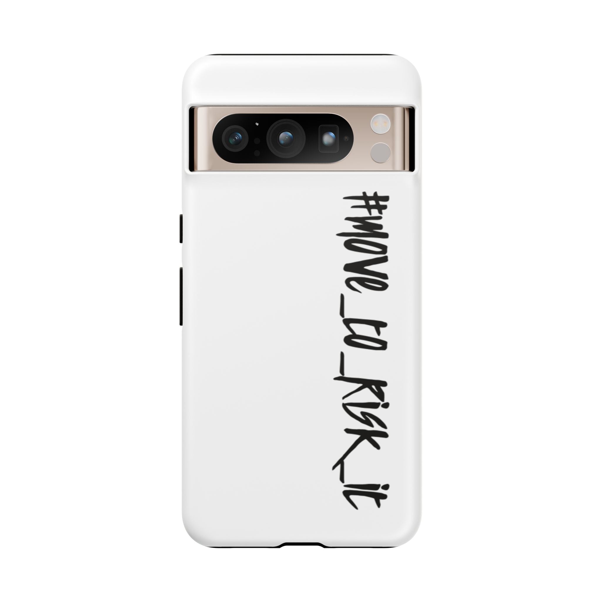 Coque rigide pour téléphone portable blanc