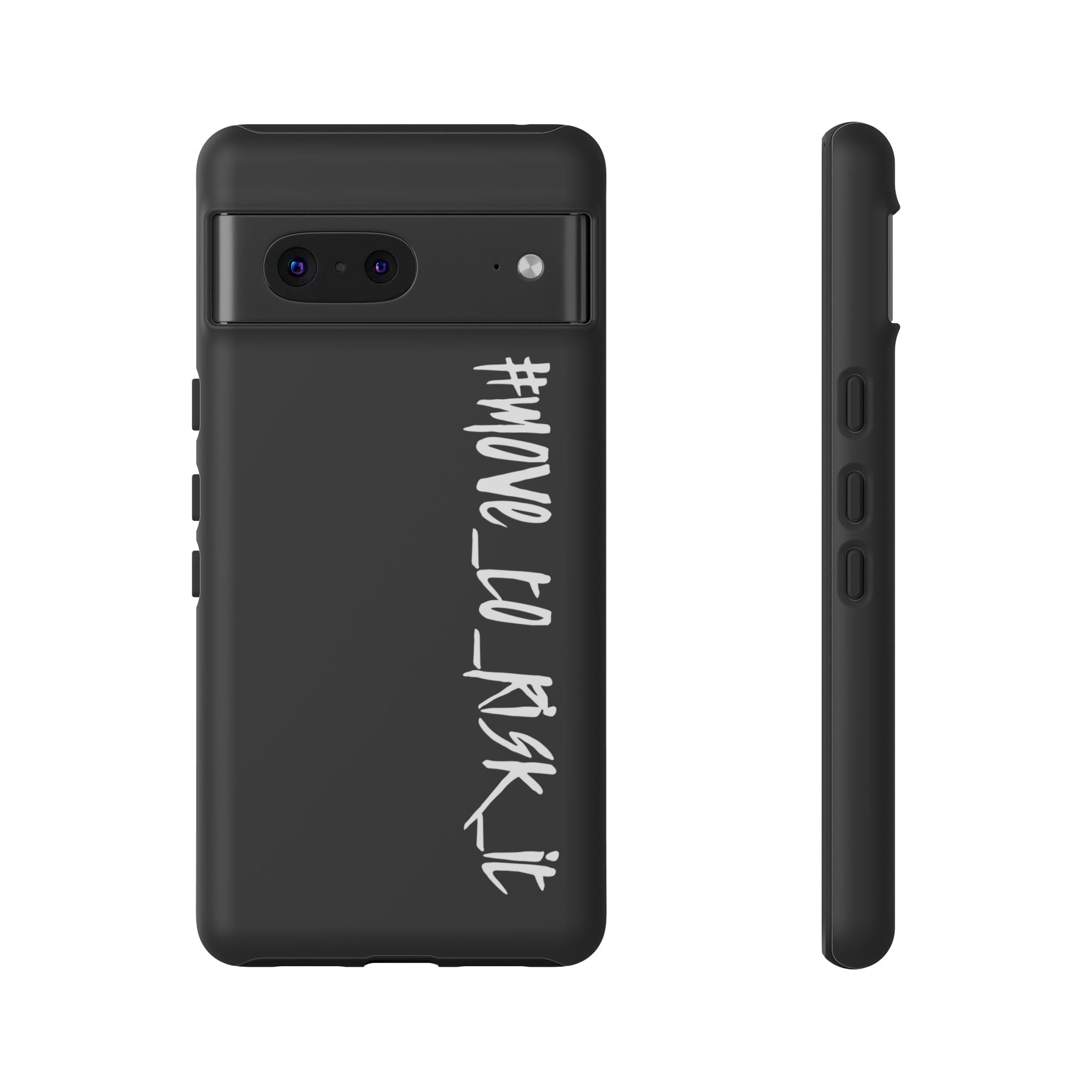 Coque rigide pour téléphone portable noir